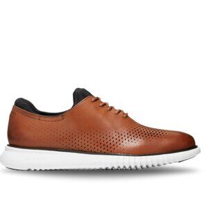 Cole Haan Men's 2. Zerogrand Laser Wing Oxford British Tan-Ivory